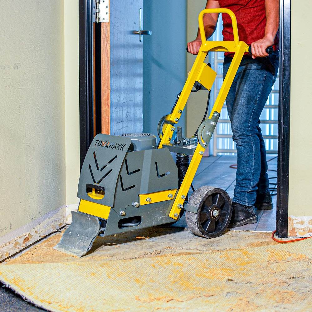 Tomahawk Electric Floor Scraper Vinyl Stripper Carpet Wood Floor Remover - Machine Horizon