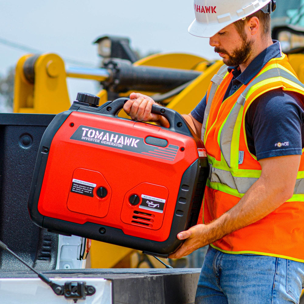 Tomahawk 2000 Watt Inverter Generator Super Quiet Portable Gas Power Professional Use - Machine Horizon