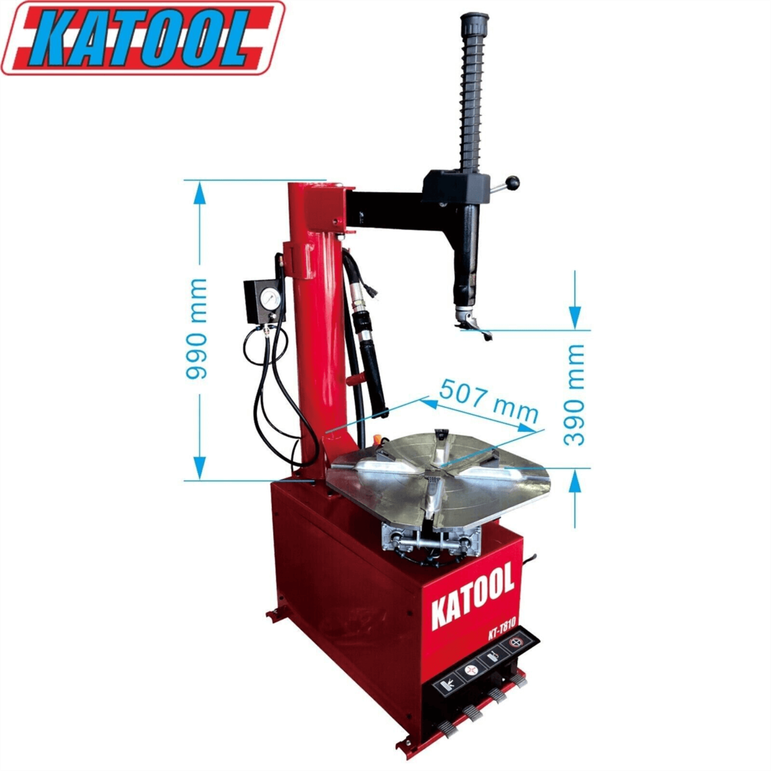 Katool KT-T810 Tire Changer & KT-B700 Wheel Balancer Combo