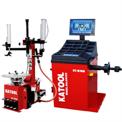 Katool KT-T830 Tire Changer & KT-B760 Wheel Balancer Combo