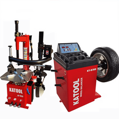 Katool KT-T835 Tire Changer & KT-B700 Wheel Balancer Combo
