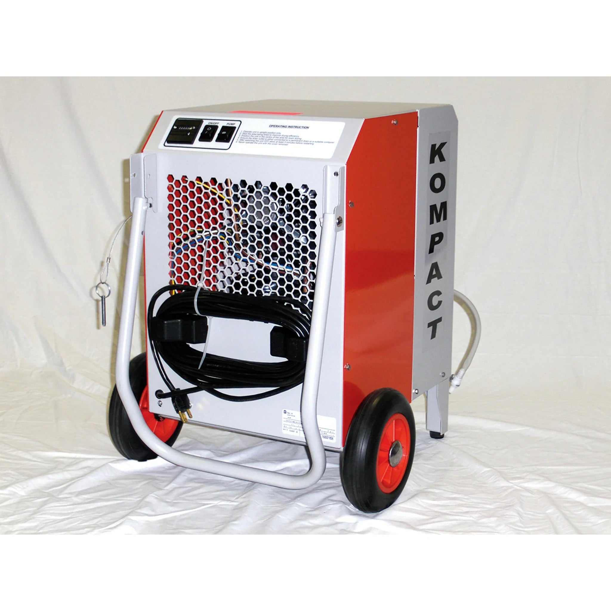 Ebac Kompact 11240KP-US Dehumidifier – 56 Pints/Day, Built-In Pump, 880W