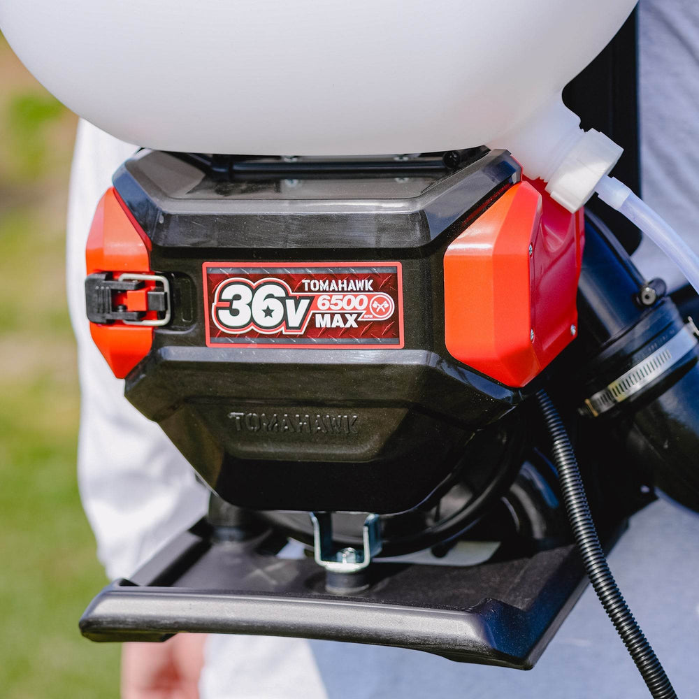 Tomahawk 4 Gal Battery Powered Backpack Mosquito Fogger Sprayer 36V for Pest Control Ticks, Fleas, Flies, and Mosquitoes - Machine Horizon