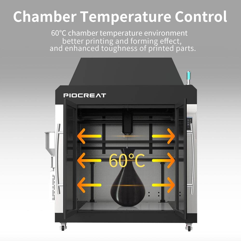 Piocreat G12 Pellet 3D Printer - Machine Horizon