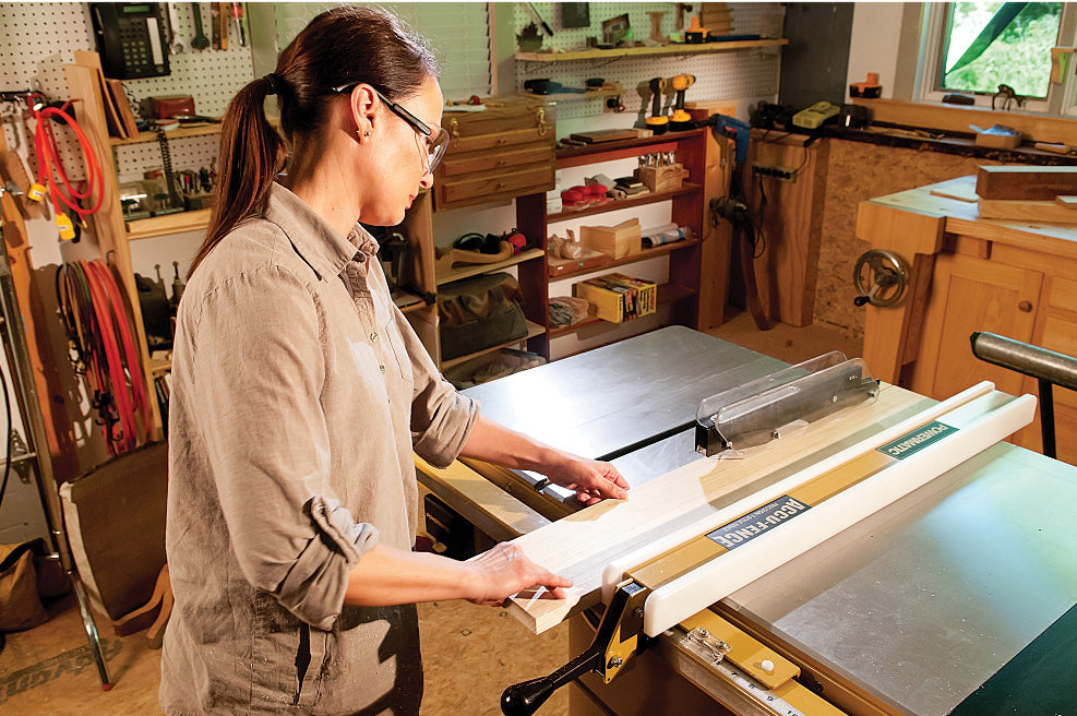 1791000K Powermatic PM1000 Table saw, 1-3/4HP 1PH, 30" Rip w/Accu-Fence System