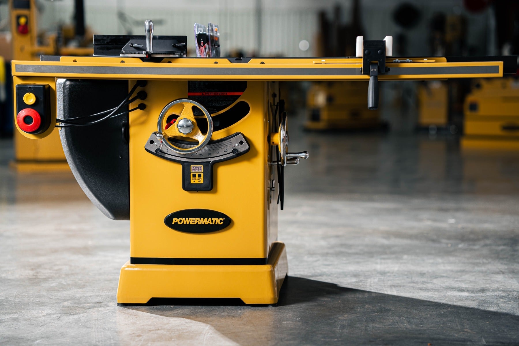 Powermatic PM2000T 10 in. Table Saw with ArmorGlide, 5HP 1PH 230V, 50 in. RIP PM25150RKT