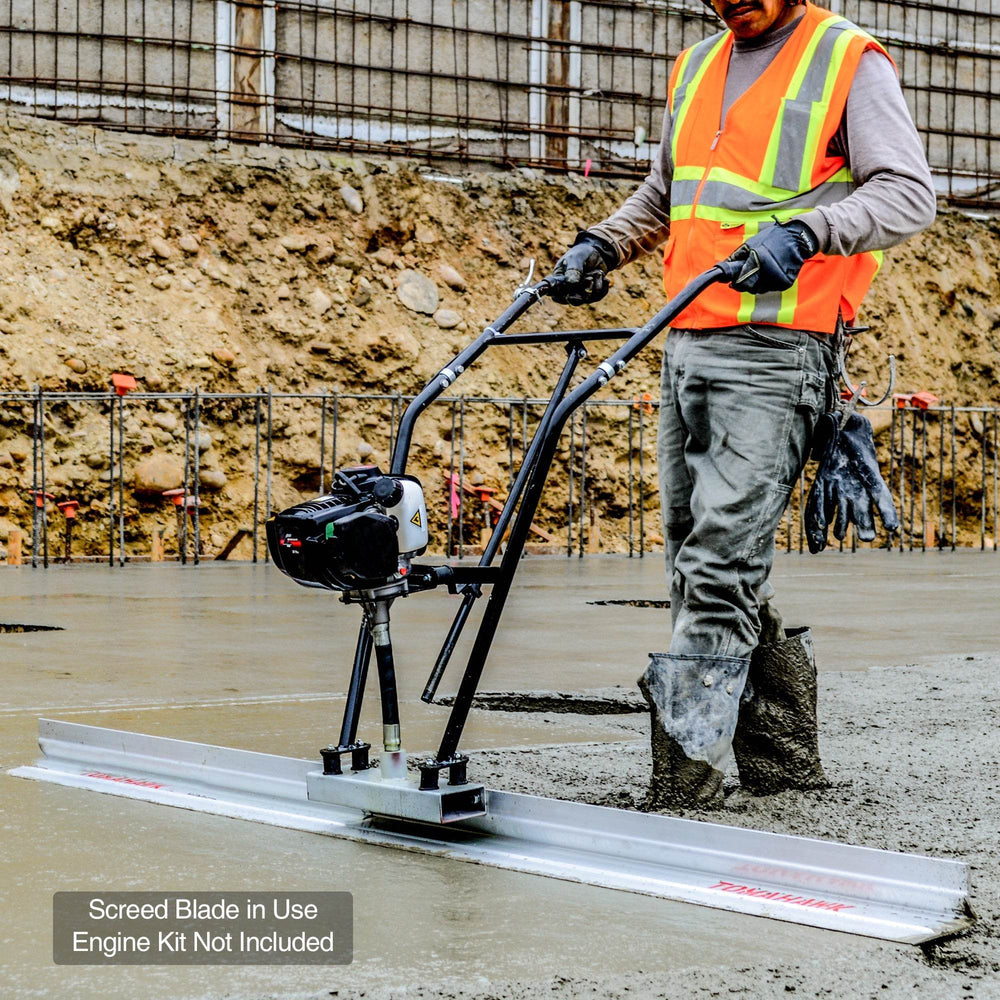 Tomahawk Power Aluminum Concrete Screed Blade Bundle (Choose 3 Boards) - Machine Horizon