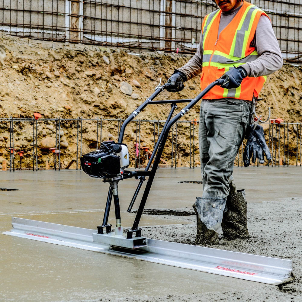 Tomahawk Power Screed Single Aluminum Blade Bundle (Choose 4ft, 6ft, 8ft, 10ft, 12ft, 14ft) - Machine Horizon