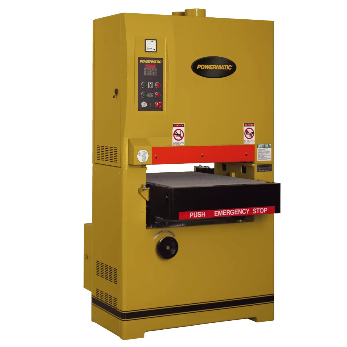 Wide belt sander machine
