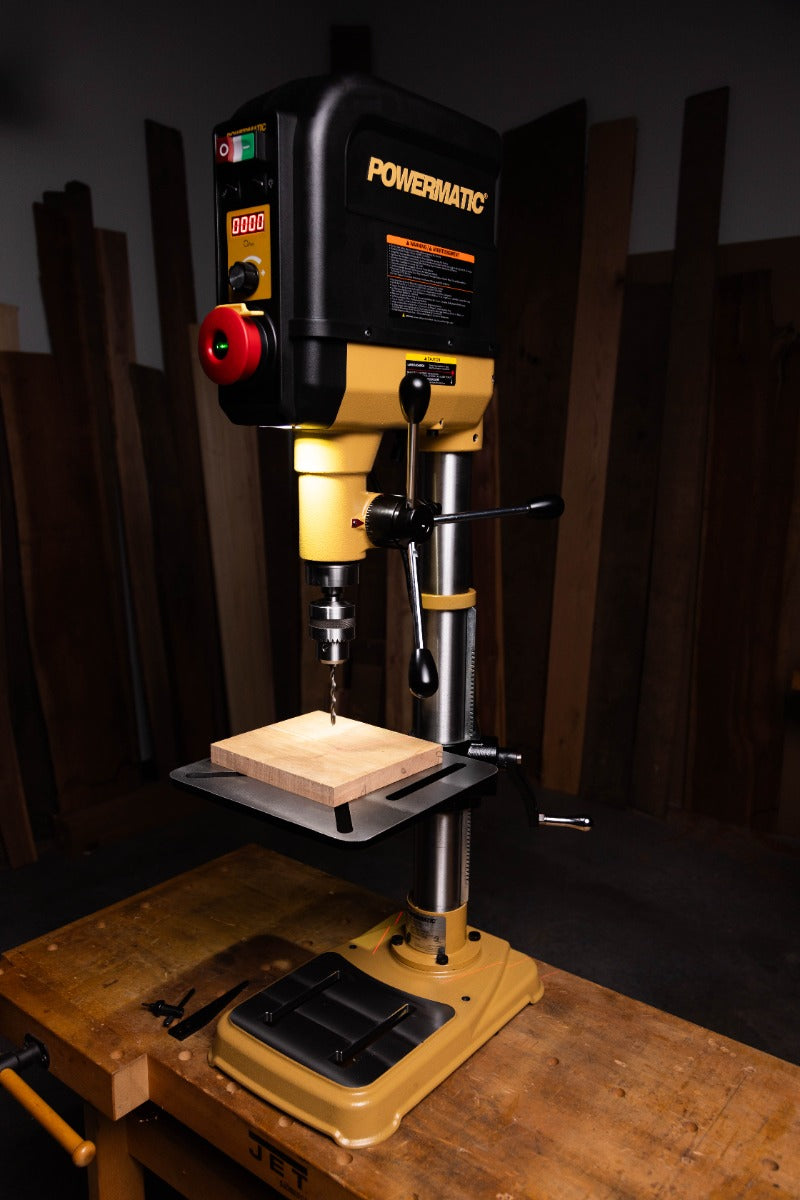 Powermatic PM2815BT 15" Benchtop Drill Press 3/4HP 1Ph 120V PM1-34