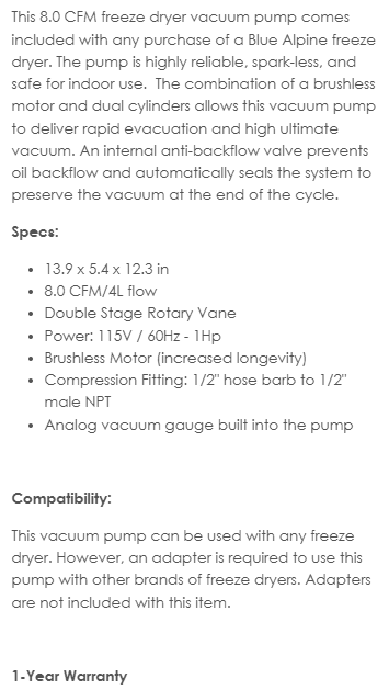 Large Freeze Dryer - Machine Horizon