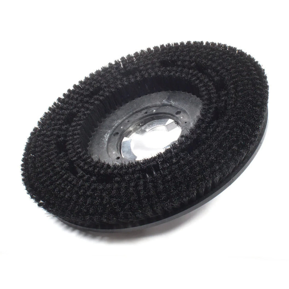 Mercury Floor Machines 1716 15" Nylon Carpet Shampoo Brush with "B / 92" Clutch Plate