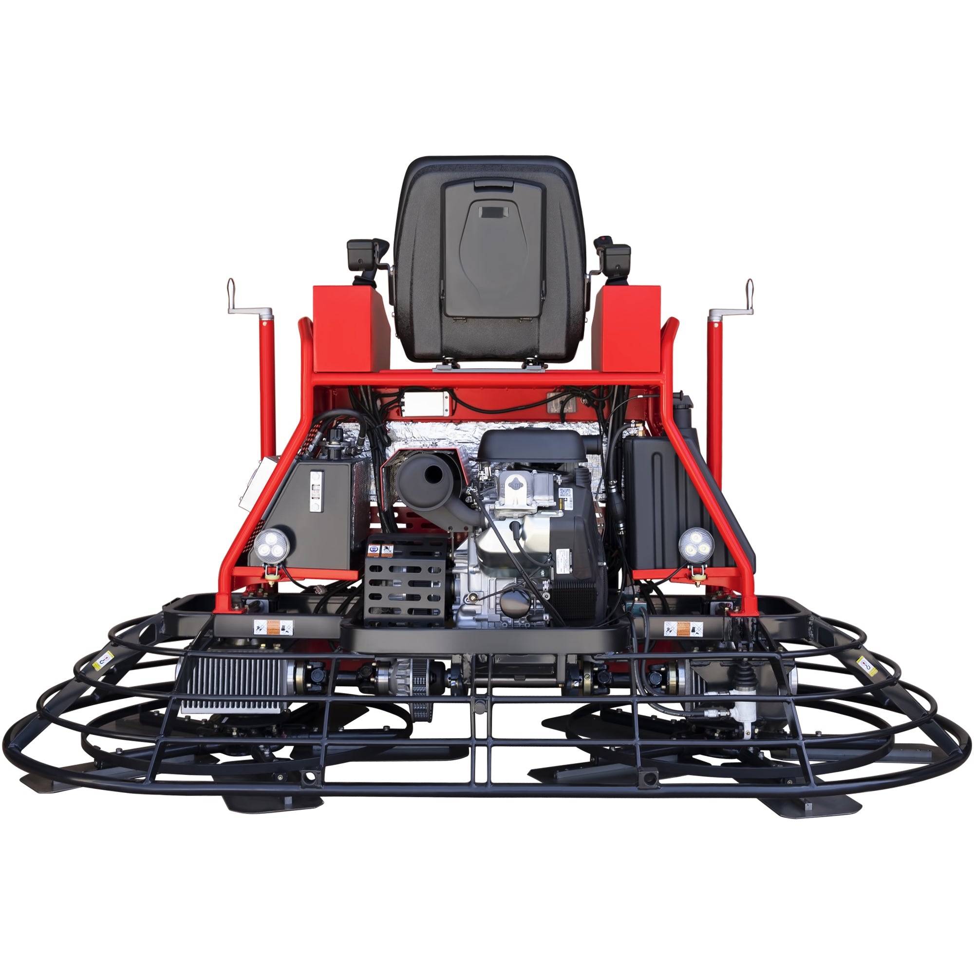 Tomahawk 8 Foot Ride-On Concrete Power Trowel with 35HP Vanguard Engine