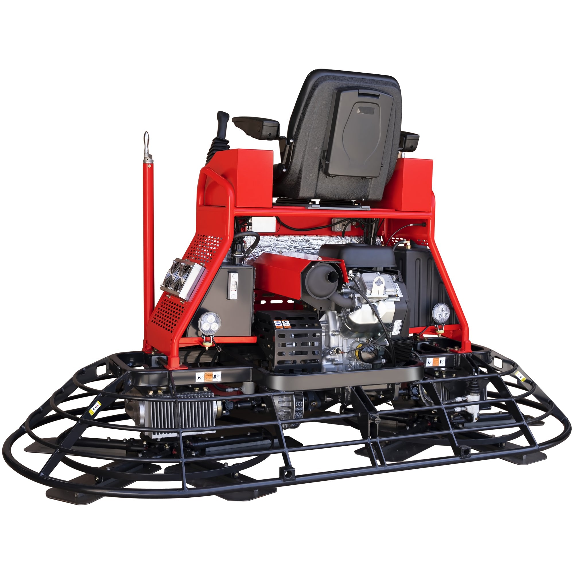 Tomahawk 8 Foot Ride-On Concrete Power Trowel with 35HP Vanguard Engine