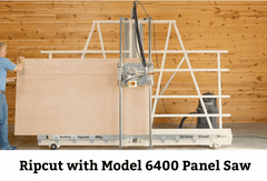 Safety Speed | Panel Saw with 64″ Cutting Height | 6400