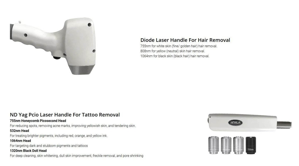 Shape Tactics Dual Laser Hair Removal & Tattoo Removal - Machine Horizon