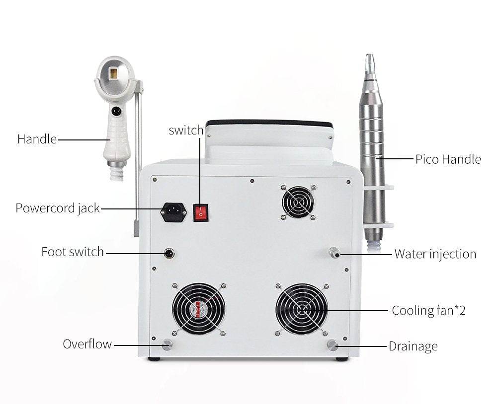Shape Tactics 2-in-1 Picosecond Tattoo & 808nm Diode Laser System - Machine Horizon