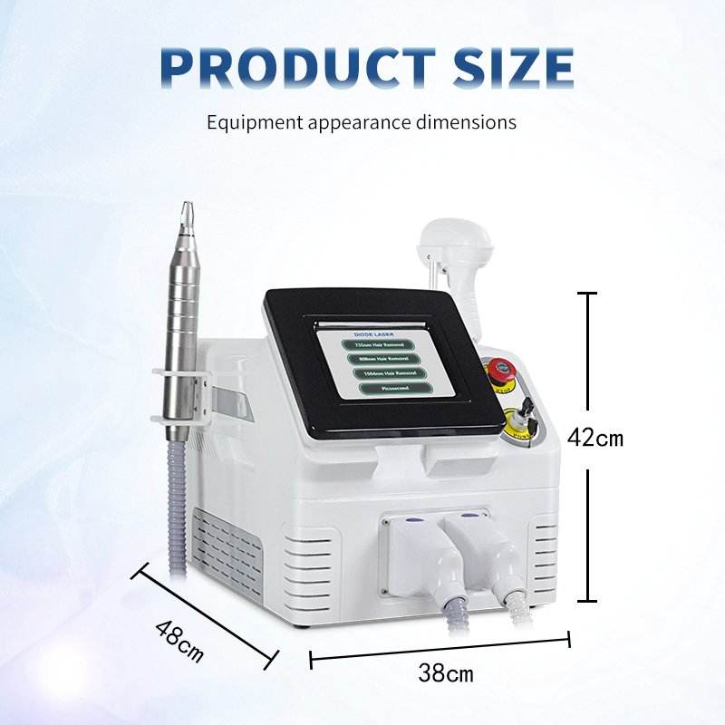 Shape Tactics 2-in-1 Picosecond Tattoo & 808nm Diode Laser System - Machine Horizon