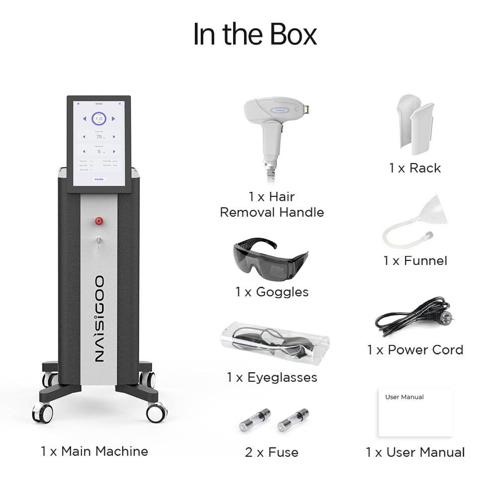 Shape Tactics Advanced 808nm Laser Hair Removal Machine - Machine Horizon