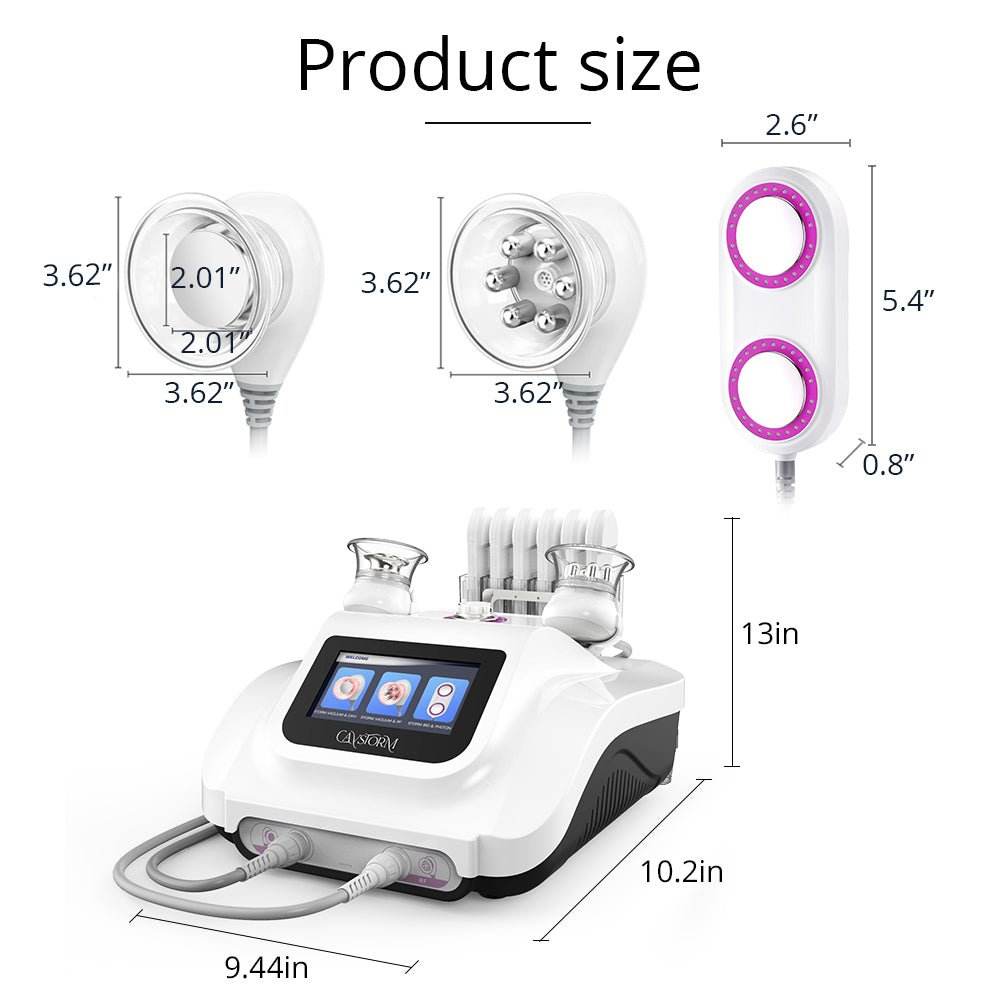 Shape Tactics Cavstorm 40K Cavitation 3.0 with Microcurrent RF System - Machine Horizon