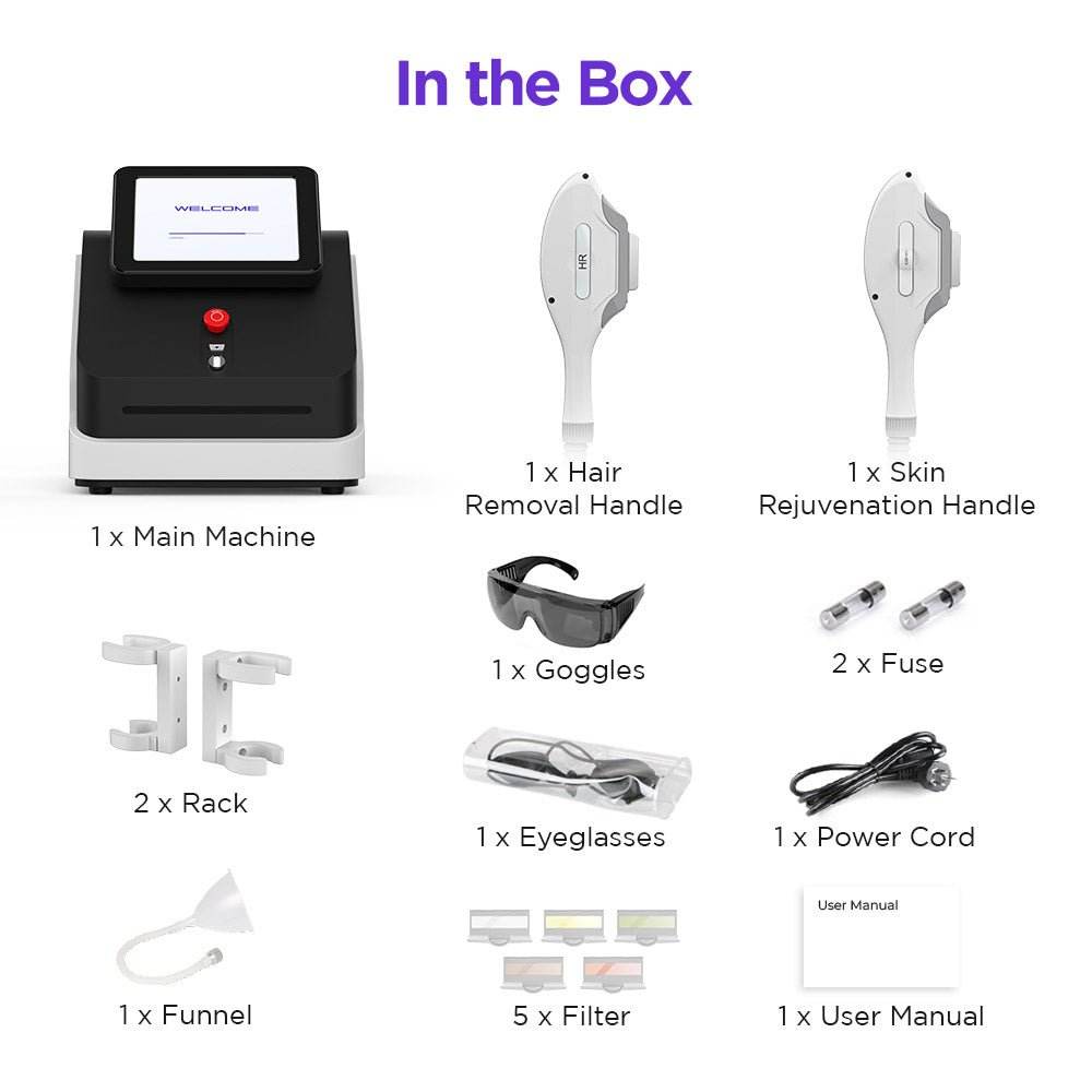 Shape Tactics IPL Hair Removal and Skin Rejuvenation System - Machine Horizon