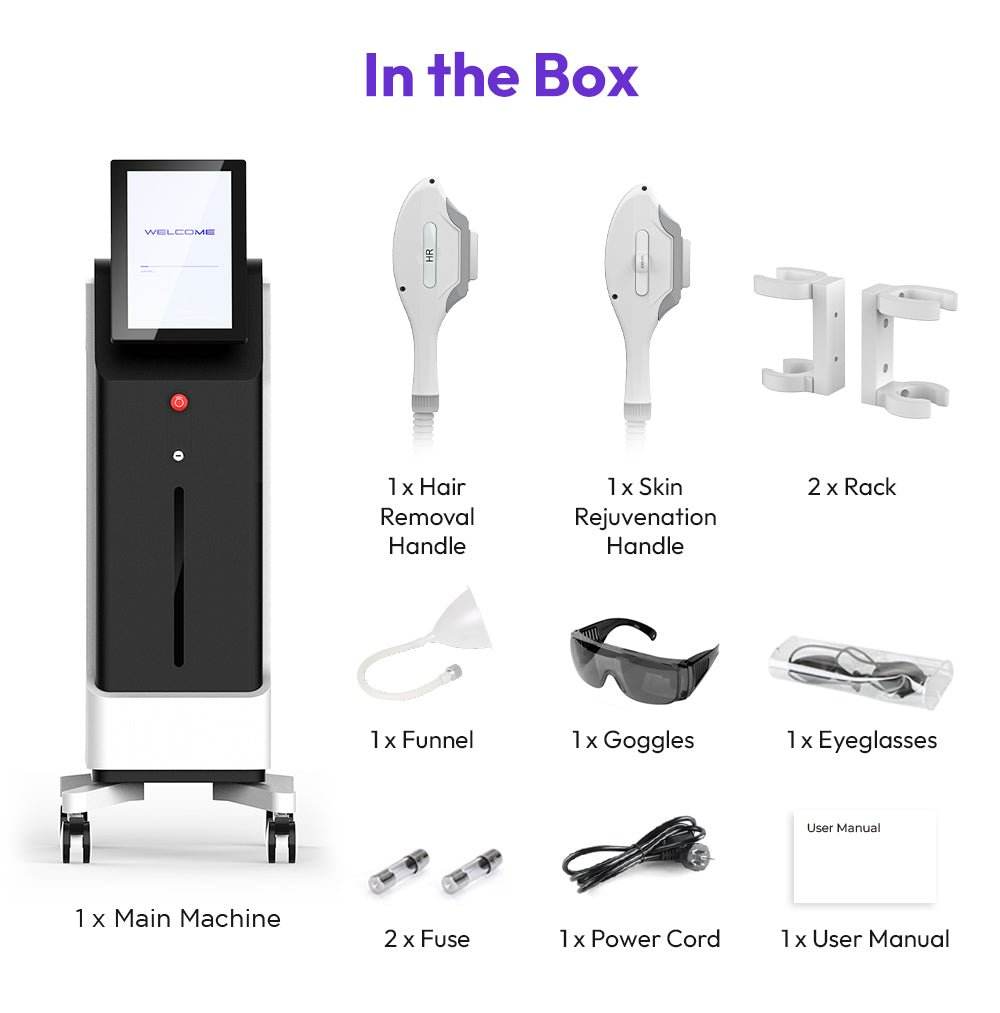Shape Tactics LuxuryGlow Pro IPL Hair Removal Machine - Machine Horizon