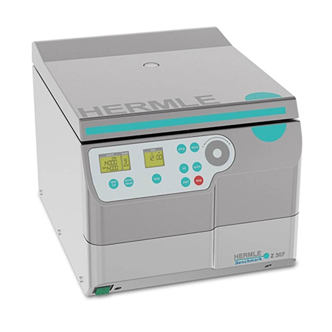 Benchmark Scientific Z307 Hermle Universal Centrifuge, 200 to 14,000 RPM, 4 x 200mL Max Capacity, 115V - (No Rotor) - Machine Horizon