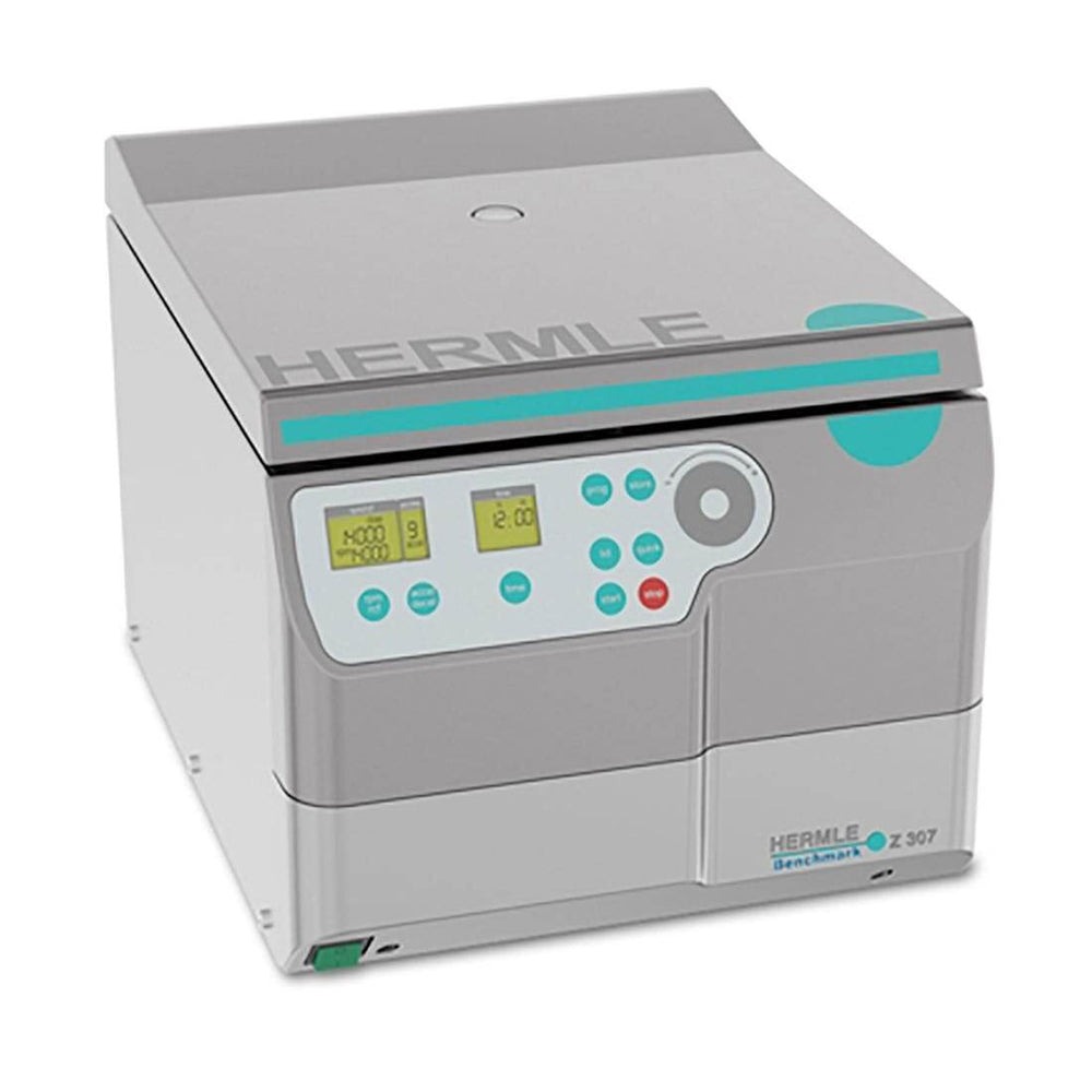 Benchmark Scientific Z307 Hermle Universal Centrifuge, 200 to 14,000 RPM, 4 x 200mL Max Capacity, 115V - (No Rotor) - Machine Horizon